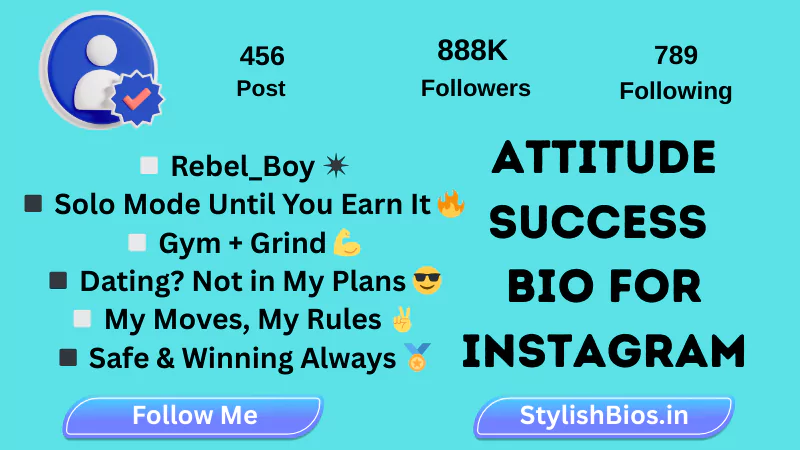 {700+} Best Success Bio For Instagram (2025) | Motivational Bio %count(title) attitude success bio for instagram
