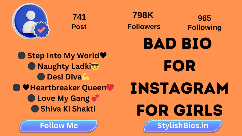 bad boy bio for instagram for girls