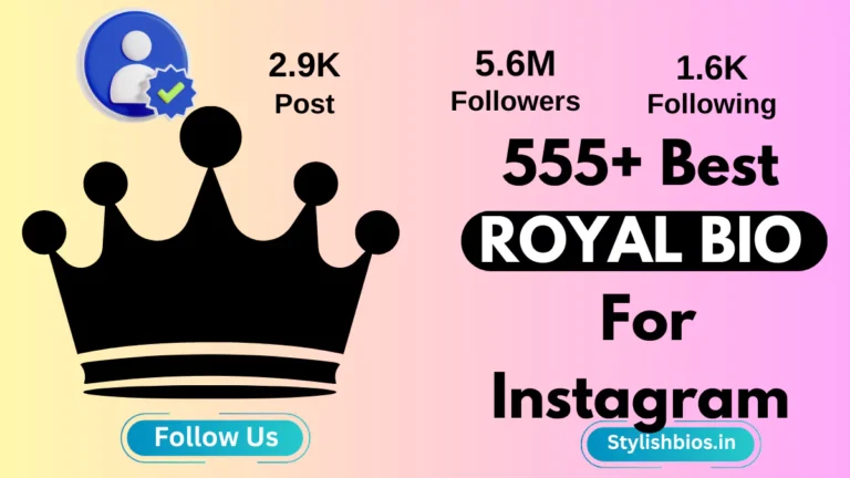 555+ Best Royal Bio for Instagram (2025) | King, Queen & VIP Attitude %count(title) royal bio for instagram