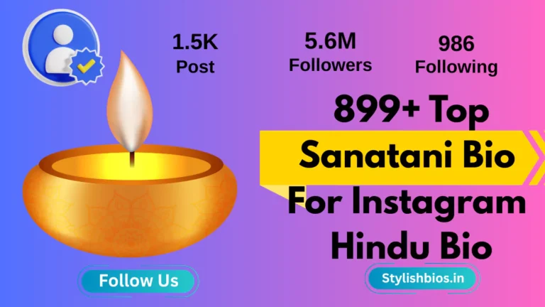 899+ Top Sanatani Bio For Instagram | Hindu Sanatani Bio (2025) %count(title) sanatani bio for instagram
