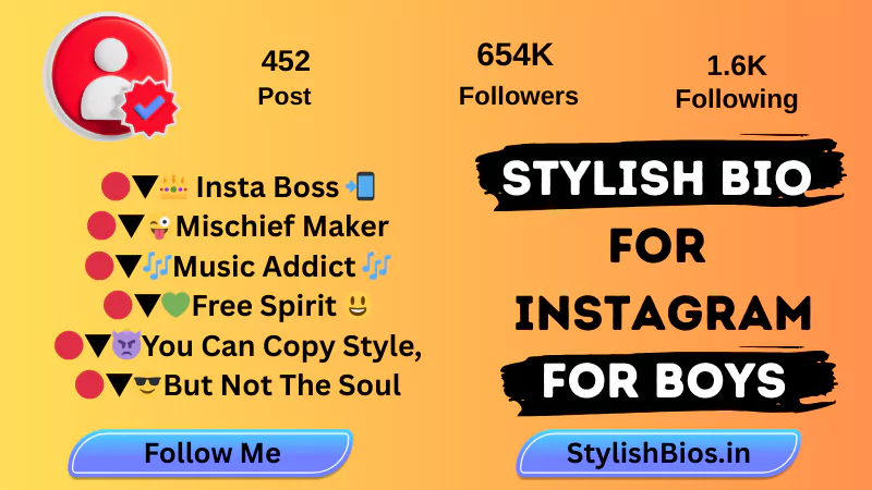 1850+ Best Instagram Bio For Boys (2025): Stylish, Attitude & Simple Bio %count(title) stylish bio instagram bio for boys