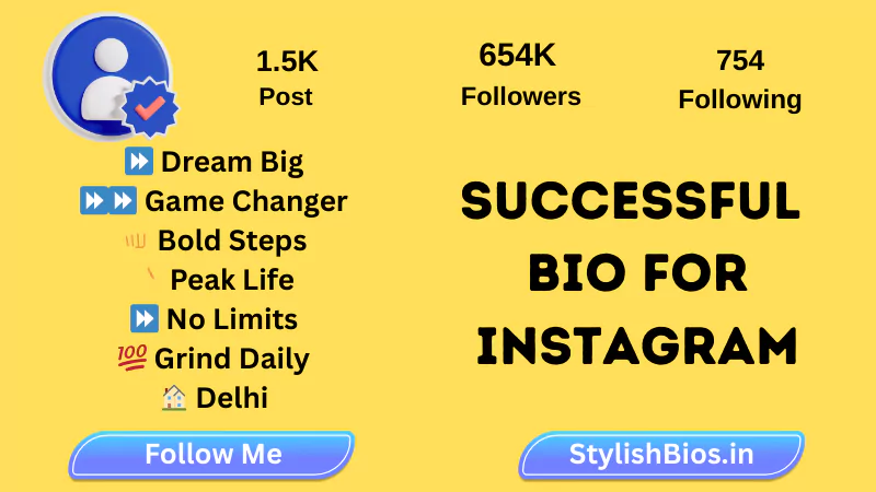 {700+} Best Success Bio For Instagram (2025) | Motivational Bio %count(title) successful bio for instagram
