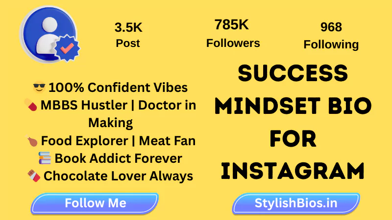 {700+} Best Success Bio For Instagram (2025) | Motivational Bio %count(title) success mindset bio for instagram