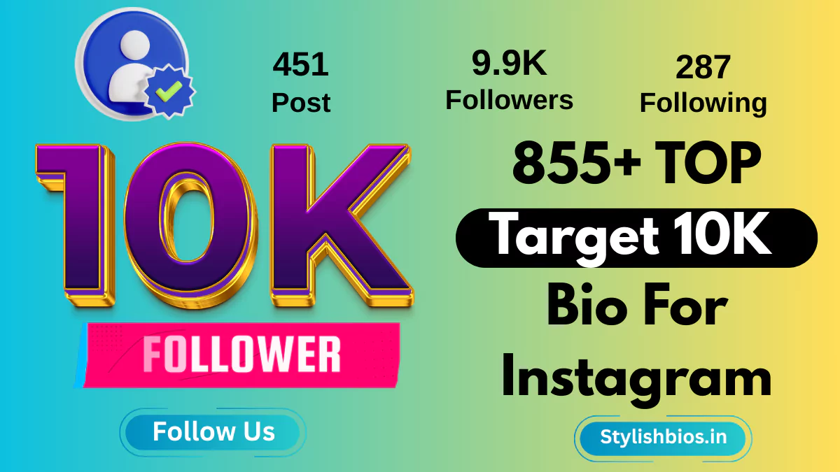 target 10k bio for instagram