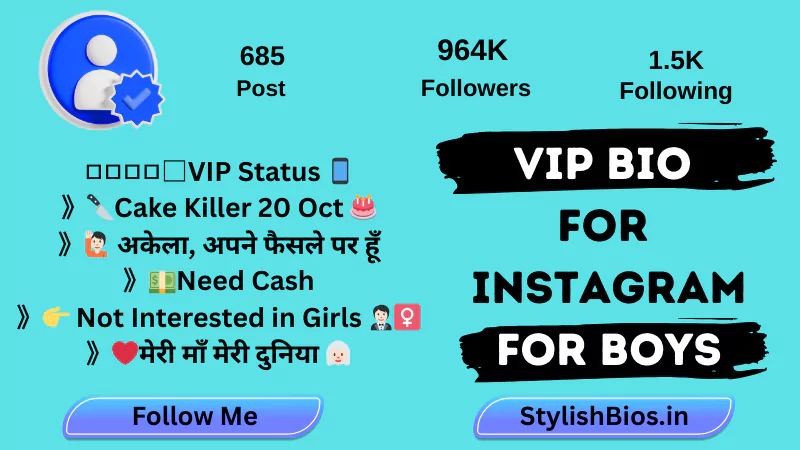 1850+ Best Instagram Bio For Boys (2025): Stylish, Attitude & Simple Bio %count(title) vip instagram bio for boys