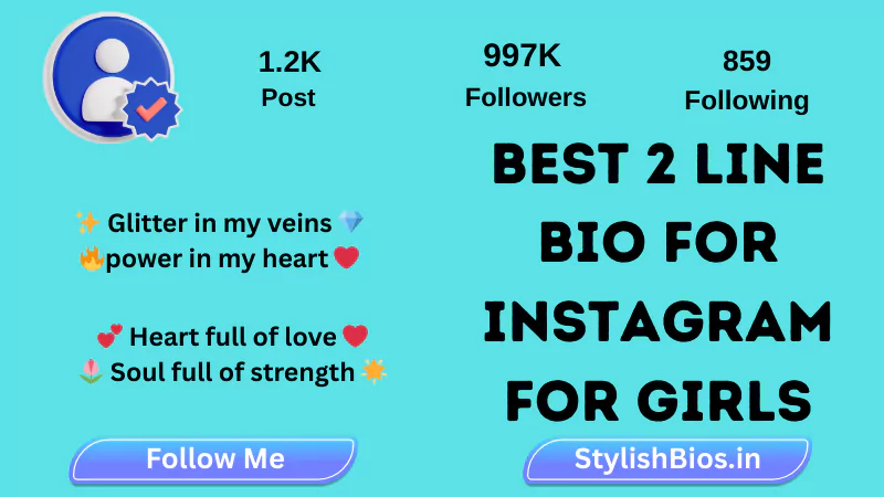 (300+) Best 2 line Bio for Instagram for Girls (Unique, Stylish & Attitude 2025) %count(title) best 2 line bio for instagram for girls