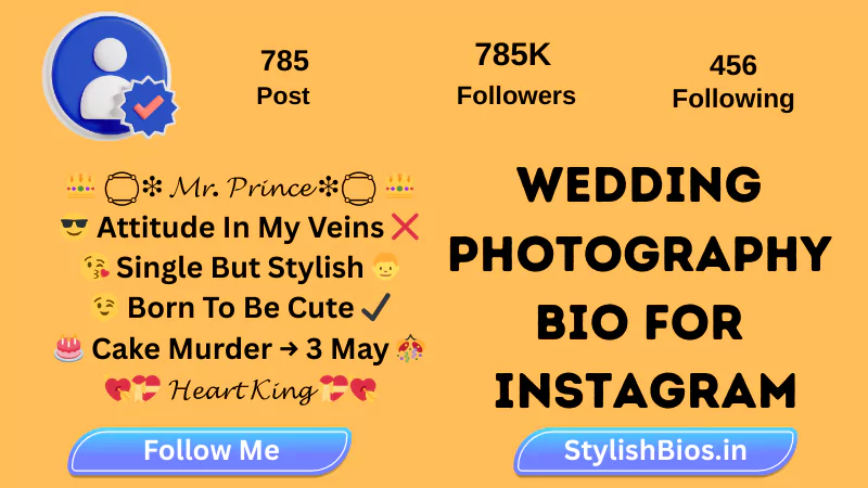 455+ Best Photography Bio for Instagram (2025) | Photographer Bio Ideas %count(title) wedding photography bio for instagram