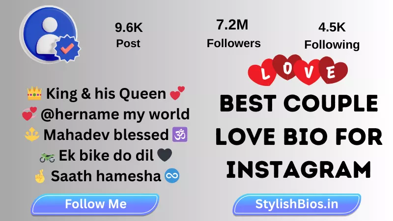 Best Couple Love Bio For Instagram