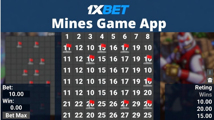 How to Play Mines and Earn with 1xBet Mines Game App in India